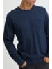 BLEND Langarmshirt Langarmshirt in Blau