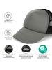 styleBREAKER Mesh Cap in Weiß-Hellgrau