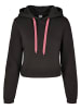 Urban Classics Urban Classics Damen Ladies Contrast Drawstring Hoody in black