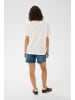 Kaffe T-Shirt kurzarm KAchelsea Loose fit in Chalk