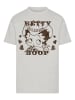 F4NT4STIC T-Shirt Betty Boop Cowgirl in grau meliert