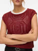 Vero Moda Gestricktes Oberteil in Russet Brown