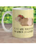 Mr. & Mrs. Panda Kindertasse Meerschweinchen Weisheit mit Spruch in Gelb Pastell