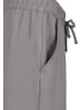 Sublevel Wide-Leg Sommerhose mit Tunnelzug und Seitentaschen in Hellgrau