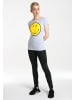 Logoshirt T-Shirt Original Smiley Face in grau-meliert