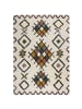 KADIMA DESIGN Hochflor Teppich Zottelig aus Wolle, Berber Stil, Shaggy in Multicolor