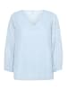 b. young Bluse langarm BYFRIKKE Loose fit in Kentucky Blue