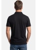 Ragman Poloshirt Basic in Weiß / schwarz