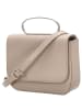 Seidenfelt SFM227 Crossbag - Umhängetasche 16 cm (black/silver) in powder taupe/silver