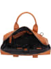 Plevier Rock Basalt Aktentasche Leder 41 cm Laptopfach cognac