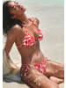 Buffalo Triangel-Bikini-Top in rot-creme