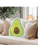 Mr. & Mrs. Panda Kuschelkissen Avocado Glücklich ohne Spruch in Weiß