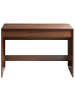 Beliani Schreibtisch RONDANE in Braun - (W) 110 x (H) 75 x (L) 50 cm