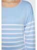 usha BLUE LABEL Damen Pullover in HELLBLAU WEISS