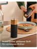 Praknu Salz & Pfeffermühle Set Akazien Holz – Edles Design & Keramikmahlwerk