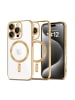 TechProtect Tech Protect Hülle Gold mit Magnetring iPhone 16 Pro in Gelb