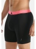 Adidas Sportswear Long Short / Pant Active Micro Flex Eco in Schwarz / pink / grau