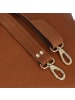 Plevier Edge Aktentasche RFID Schutz Leder 40 cm Laptopfach cognac