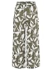 More & More Jerseyculotte in summer leaf print tundra olive