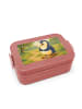 Mr. & Mrs. Panda Snackbox Pinguin Diät Design ohne Spruch in Rot Pastell