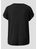 QS T-Shirt in 9999_schwarz