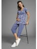 neun 9 monate Umstandsharemshose in blau