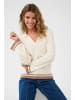 Cream Strickpullover CRVillea Regular fit in Whisper White