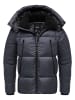 Humy Winterjacke mit Kapuze in Navy
