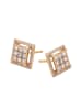 faina Women Stud Earrings in Rose Gold
