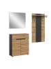 ebuy24 Garderobenmöbel Canu (3-teilig) Eiche 175 x 37 cm
