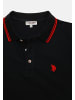 U.S. Polo Assn. Poloshirt in schwarz