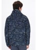 MO Men Jacket in navy multicolor