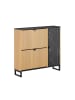 SoBuy Schuhschrank in Hell Eiche - (W) 24 x (H) 88 x (L) 90 cm