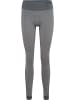 Hummel Hummel Leggings Hmlmt Shine Multisport Damen in QUIET SHADE/SHARKSKIN MELANGE