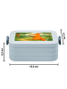 Mr. & Mrs. Panda Lunchbox Fuchs Gitarre Design ohne Spruch in Blau Pastell