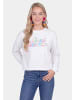 IZIA Women Sweatshirt in White