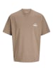 JACK & JONES Junior T-shirt in Desert Taupe