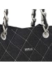 Replay Schultertasche 40 cm in denim black