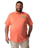 Men Plus Poloshirt in koralle