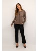 CULTURE Strickjacke CUannemarie Classic fit in Falcon Melange