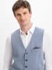 Finshley & Harding Anzugweste Max in hellgrau marine - 0001