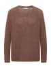 Cecil Strukturpullover in Braun