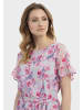 Usha Damen Kleid in Pink Hellblau