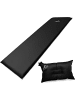 Normani Outdoor Sports Selbstaufblasbare Luftmatratze und Luftkissen in Schwarz