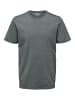 SELECTED HOMME T-Shirt SLHNORMAN180 in Grau