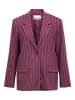 Object Blazer in Mauve Wine