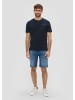 s.Oliver T-Shirt kurzarm in Blau