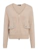 Marc Aurel Strickjacke in biscuit melange varied