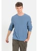 Camel Active Feinstrickpullover aus organic Cotton in Blau