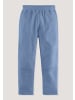 Hessnatur Hessnatur Softfleece Hose aus reiner Bio-Baumwolle in rivierablau